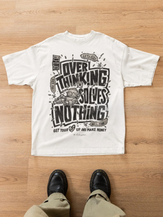 No Overthinking Zone Oversized T-Shirt